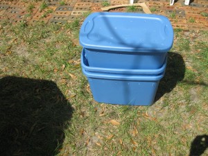 Stacked Worm Bin