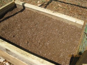 The Raised Bed Is Ready For Plants